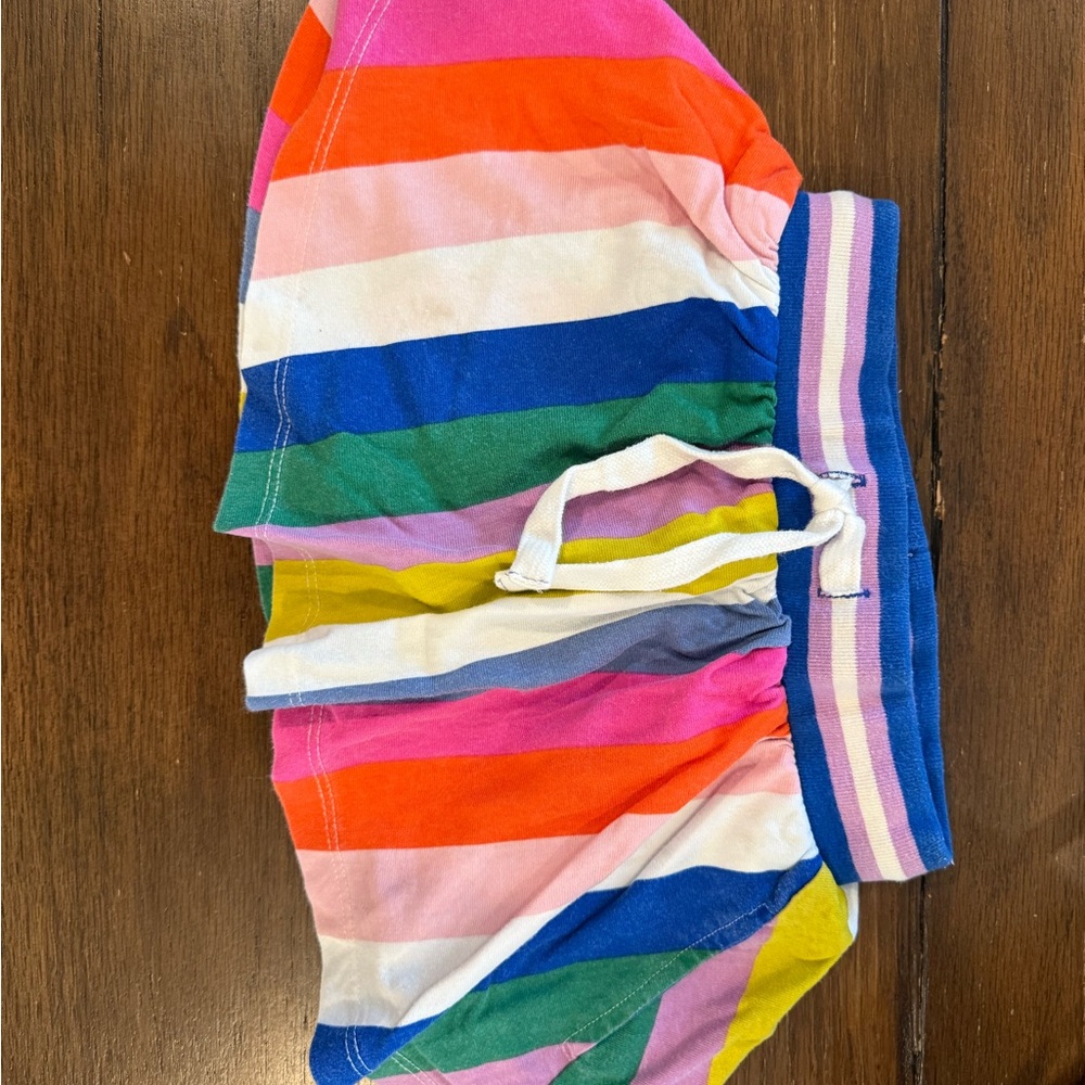 Boden Multicolor Striped Kids Shorts